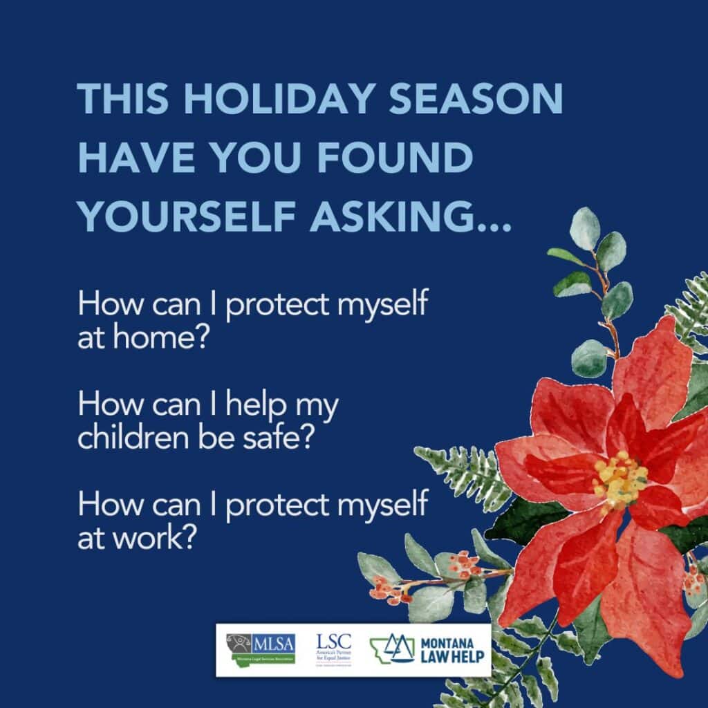 Safety Planning - Montana Legal Services Association